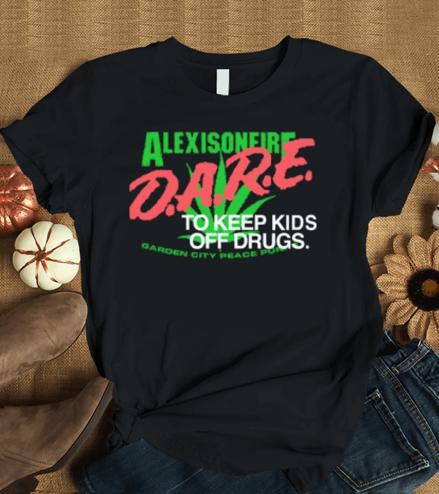 Alexisonfire DARE To Keep Kids Off Drugs Camden City Beach Patrol T-Shirt