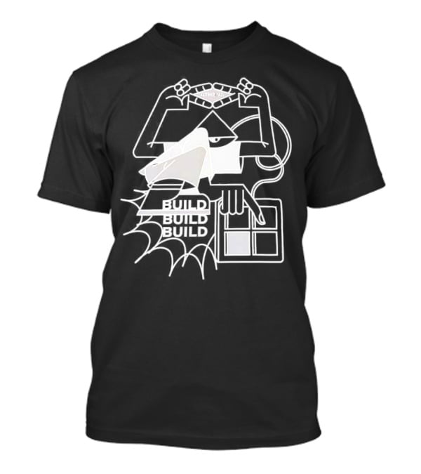 Athena Build Architecture Blueprint Design Construction Blueprint T-Shirt
