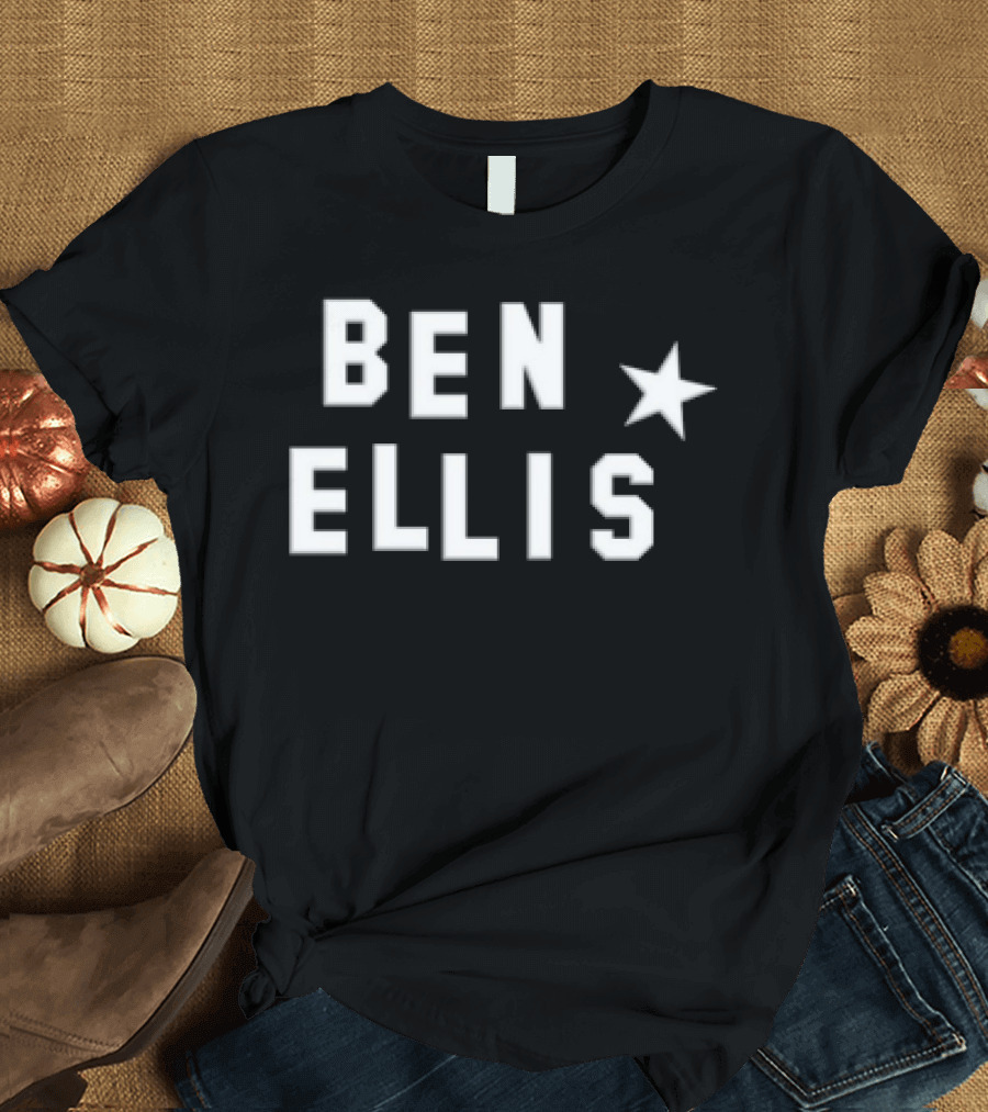 Ben Ellis Music No Longer In My Bedroom Tour 2025 Puff Print Star T-Shirt