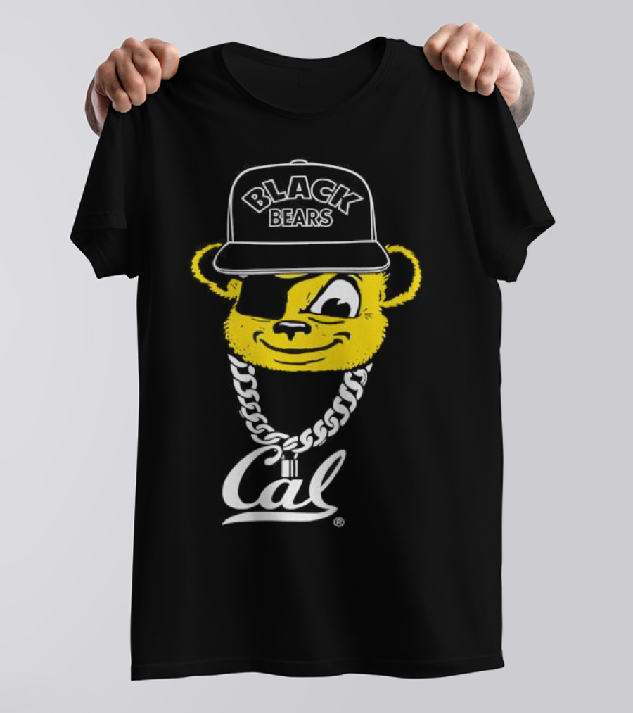 Black Bear Berkeley Cal Baseball T-Shirt