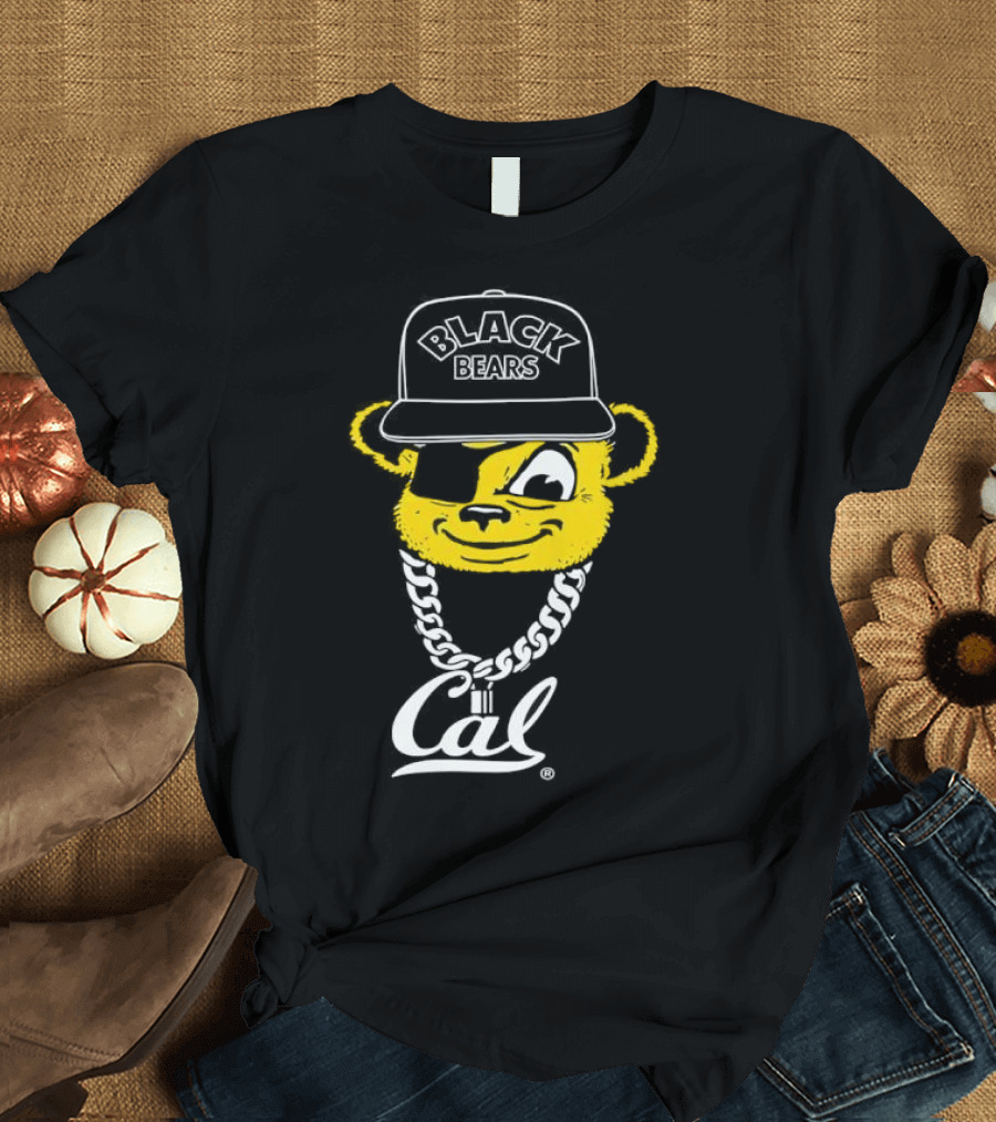 Black Bear Berkeley Cal Baseball T-Shirt