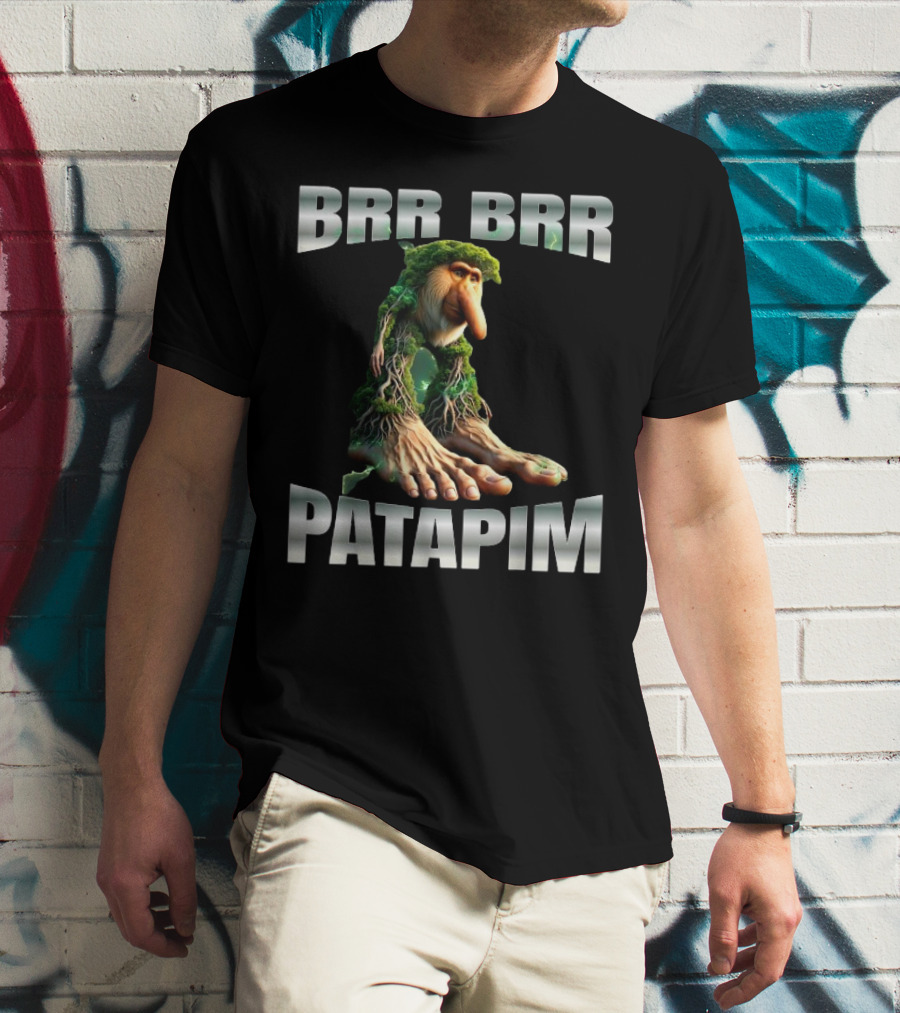 Brr Brr Patapim Tree Creature Fantasy Greenery T-Shirt
