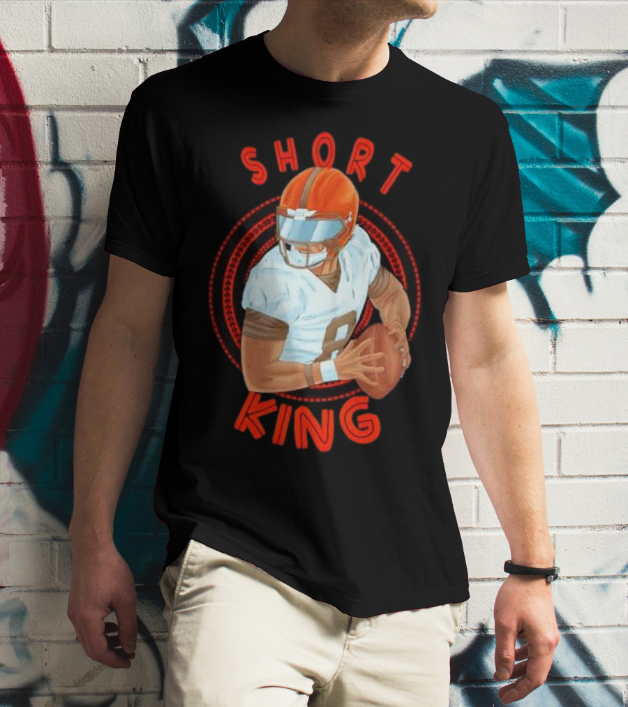 Cleveland Browns Short King Football Player Fan Favorite T-Shirt