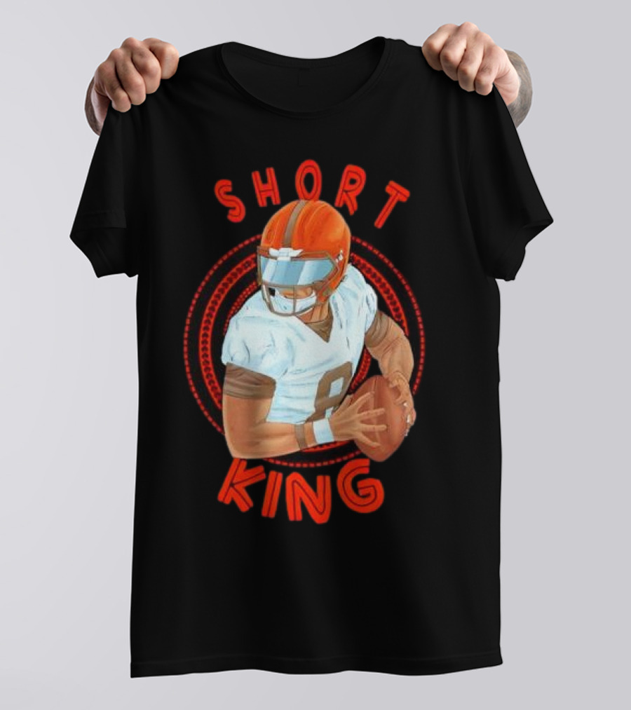 Cleveland Browns Short King Football Player Fan Favorite T-Shirt