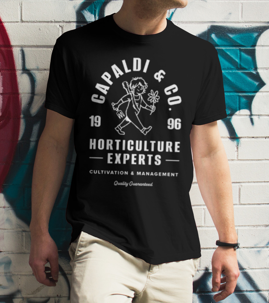 Capaldi And Co Horticulture Experts Cultivation And Management Retro 1996 Quality Guaranteed T-Shirt
