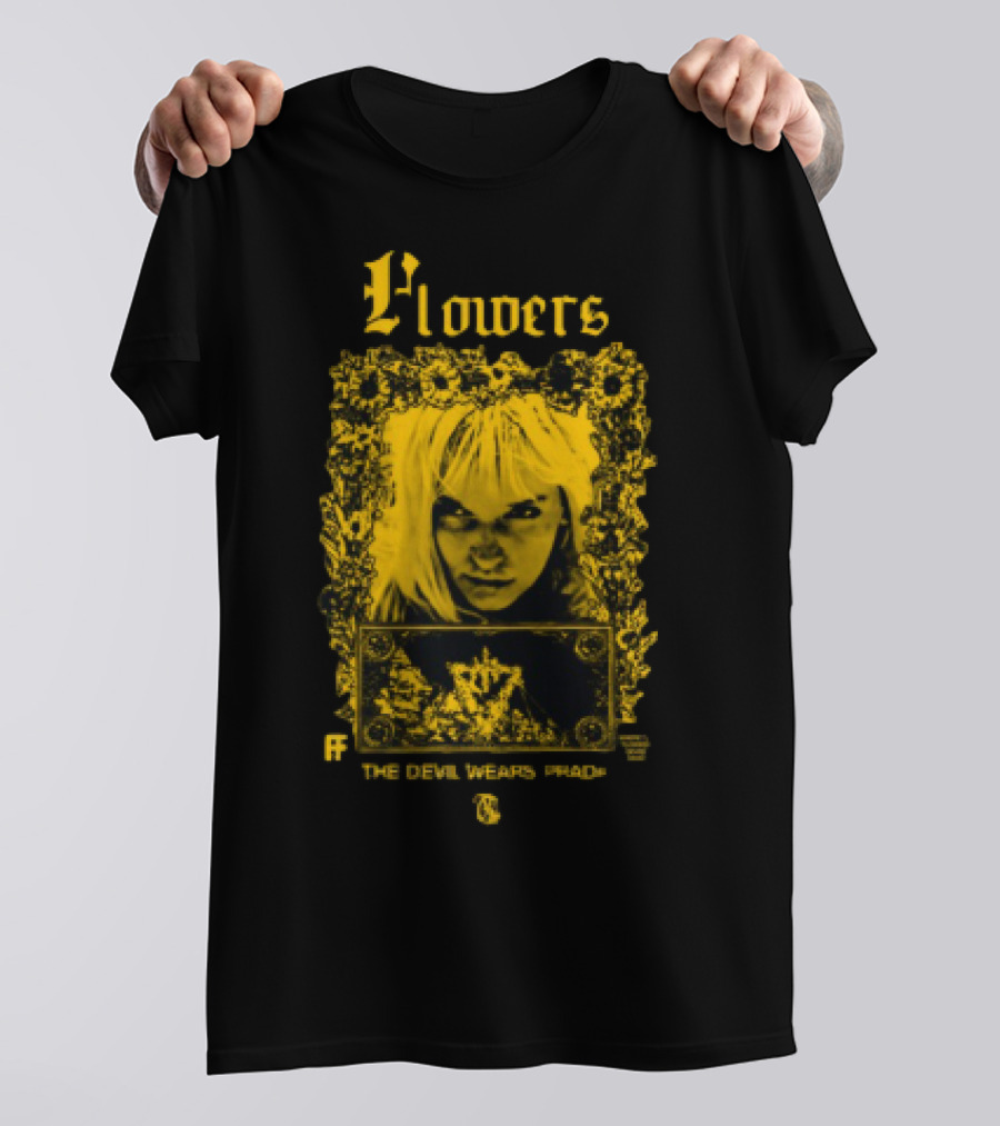 Flowers The Devil Wears Prada Eyes T-Shirt