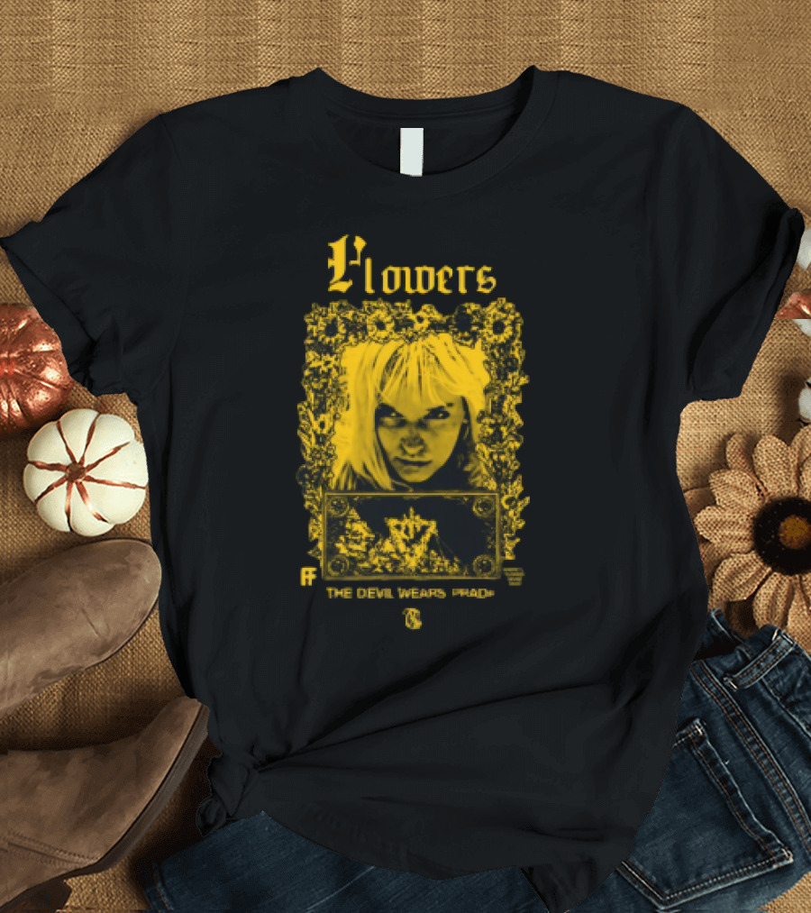 Flowers The Devil Wears Prada Eyes T-Shirt