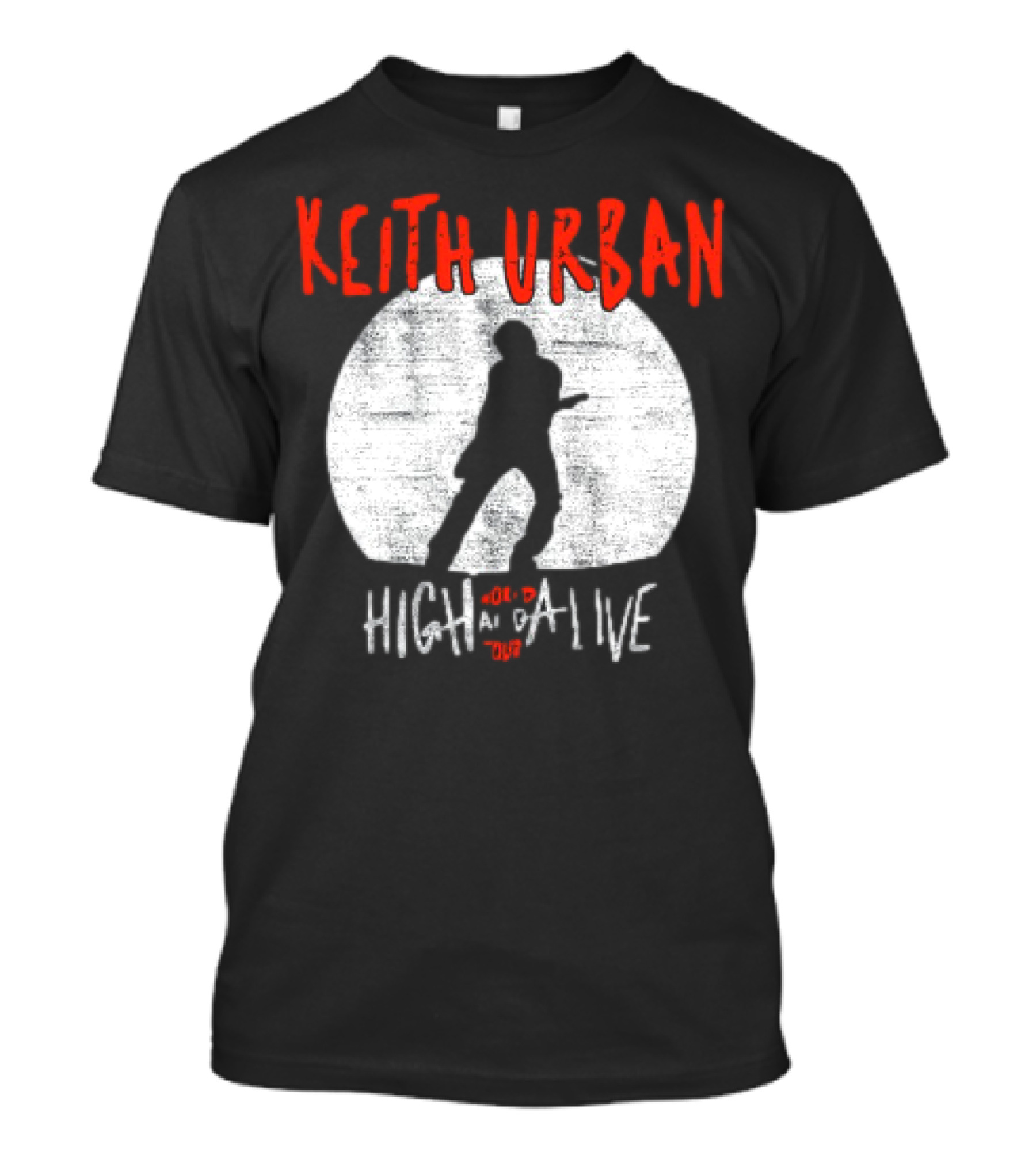 Keith Urban High And Alive World Tour 2023 T-Shirt