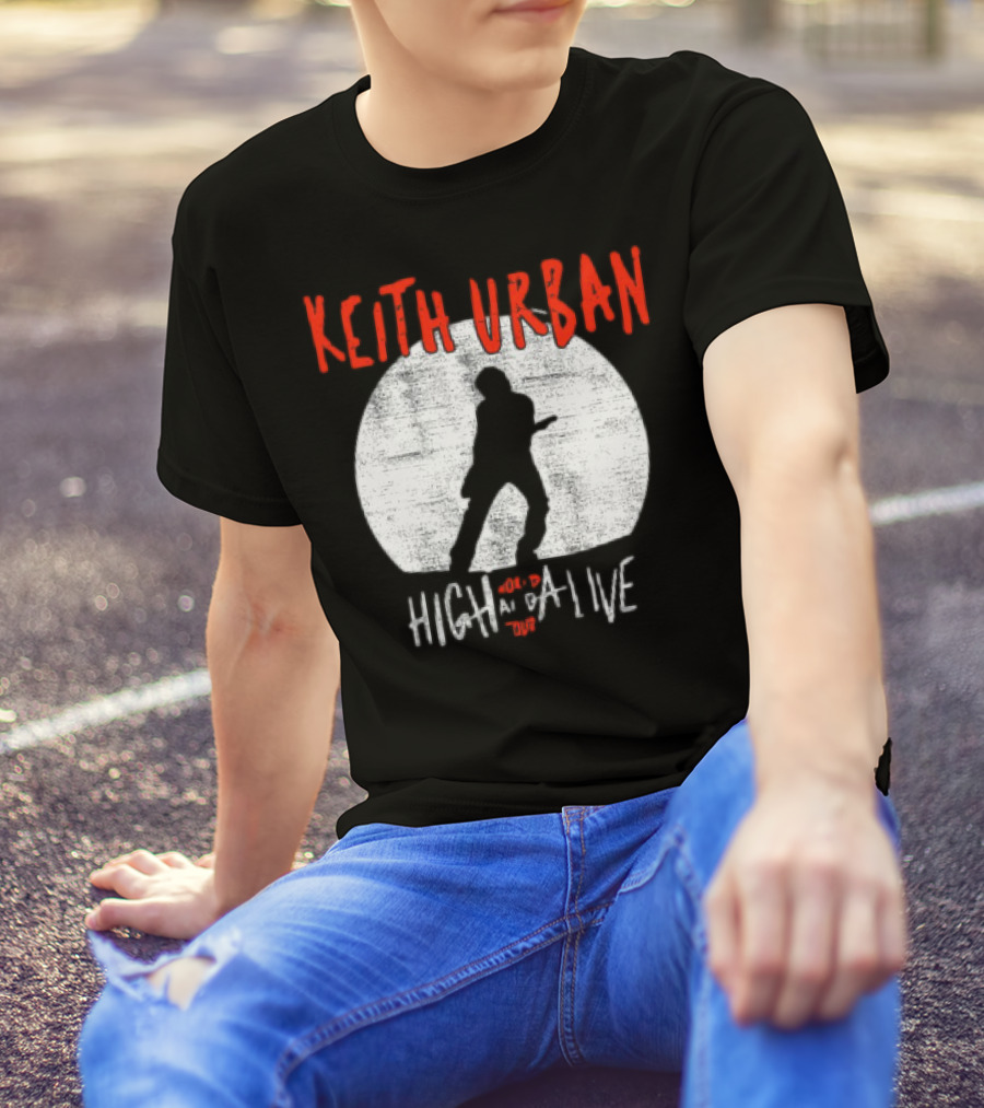 Keith Urban High And Alive World Tour 2023 T-Shirt
