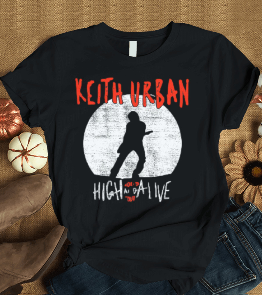 Keith Urban High And Alive World Tour 2023 T-Shirt