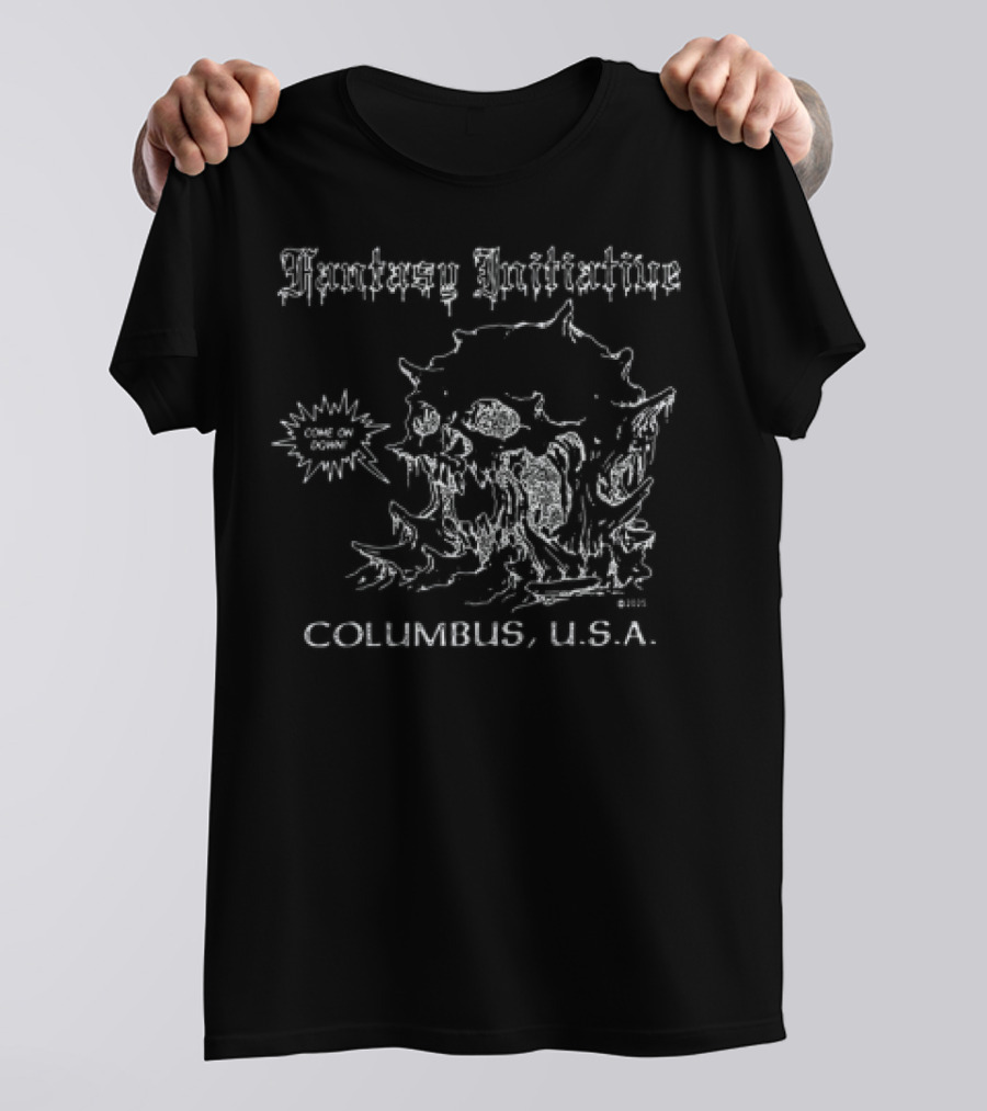 Fantasy Initiative Cave October Columbus USA T-Shirt