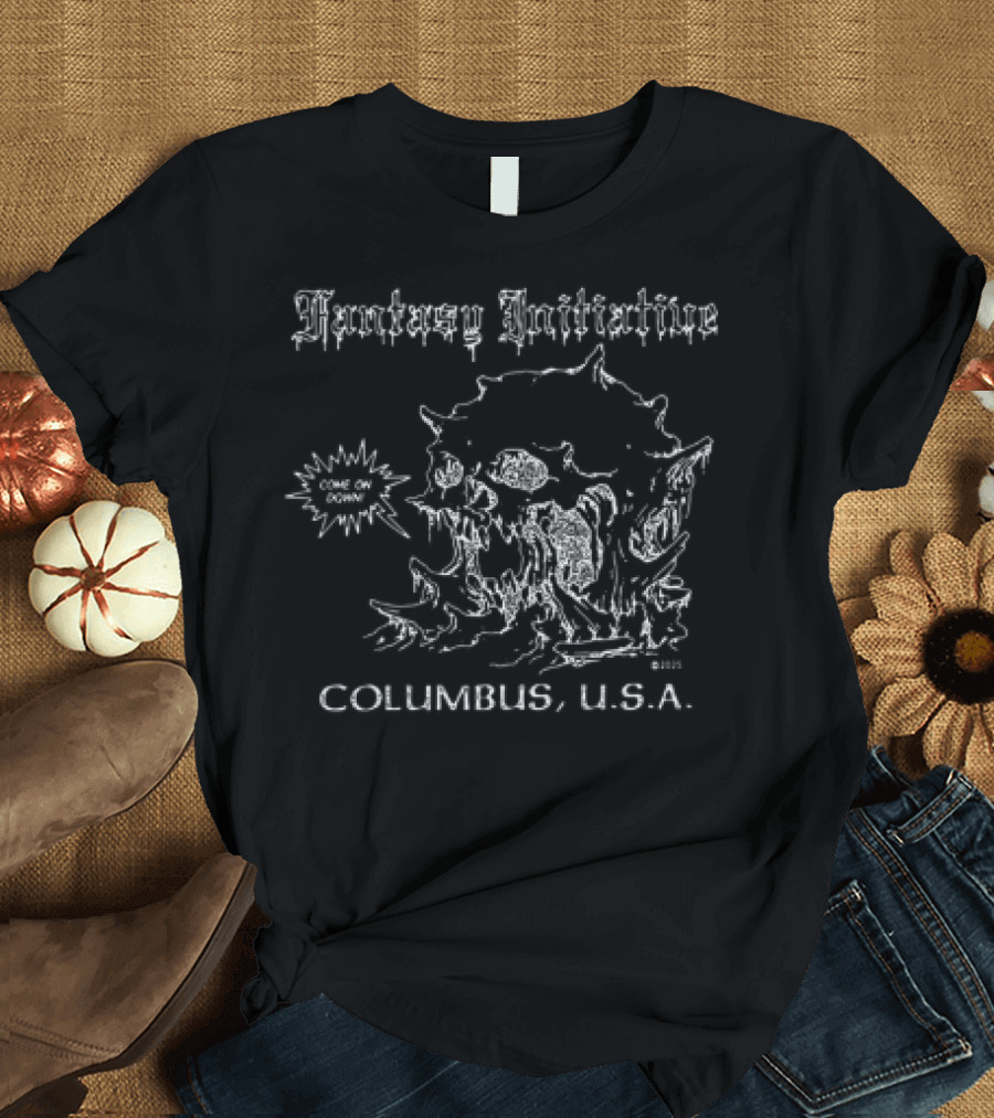 Fantasy Initiative Cave October Columbus USA T-Shirt