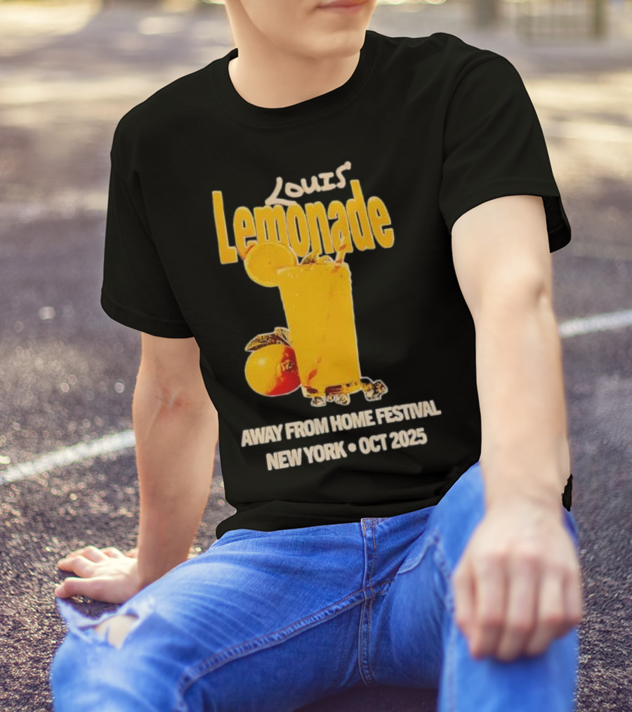 Louis’ Lemonade Away From Home Festival New York Oct 2025 T-Shirt