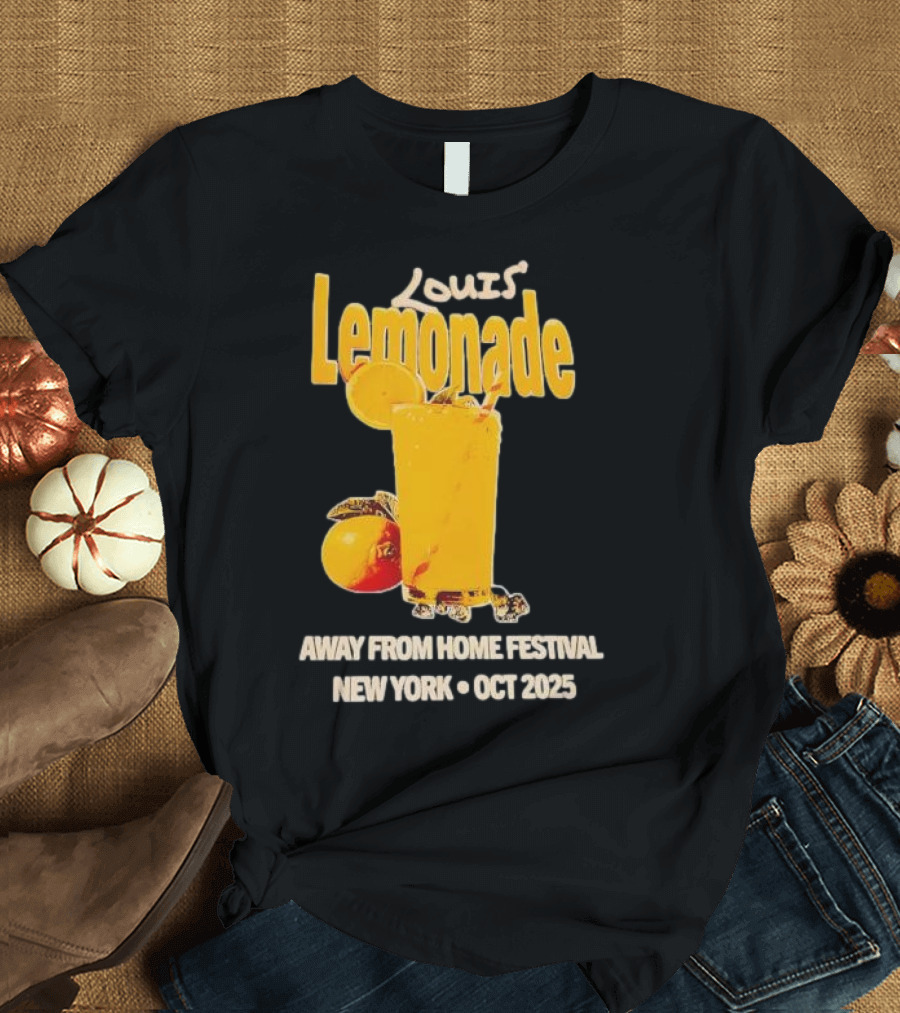 Louis’ Lemonade Away From Home Festival New York Oct 2025 T-Shirt