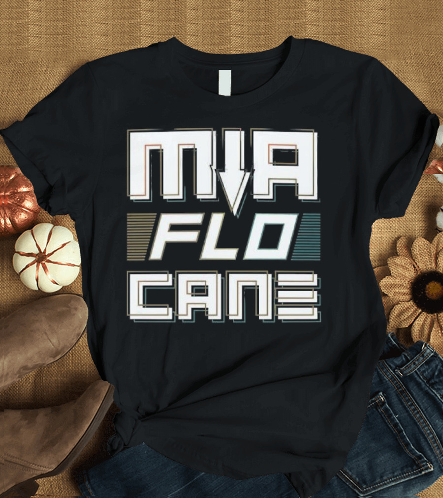 Miami Flo Cane Retro Neon Vibes T-Shirt