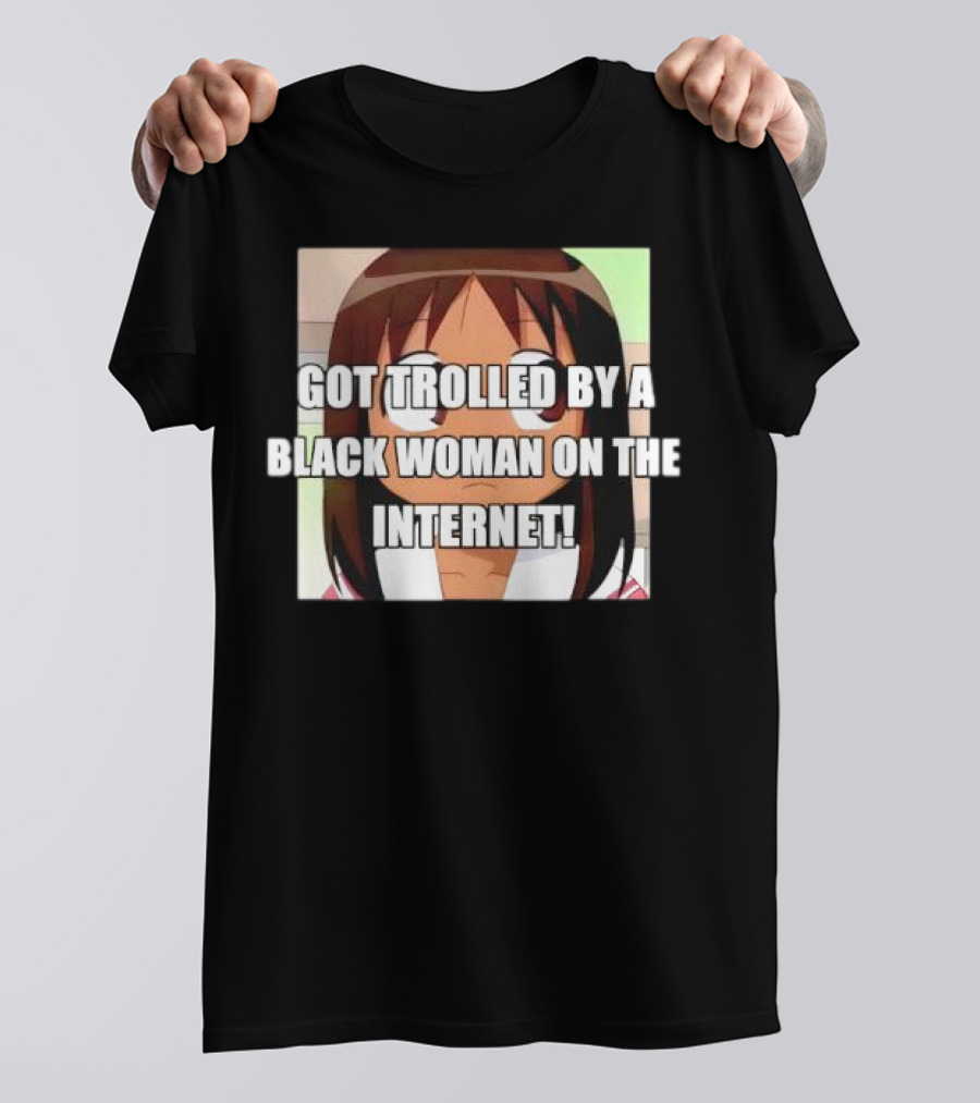 Azumanga Daioh Osaka Meme Got Trolled By A Black Woman On The Internet T-Shirt