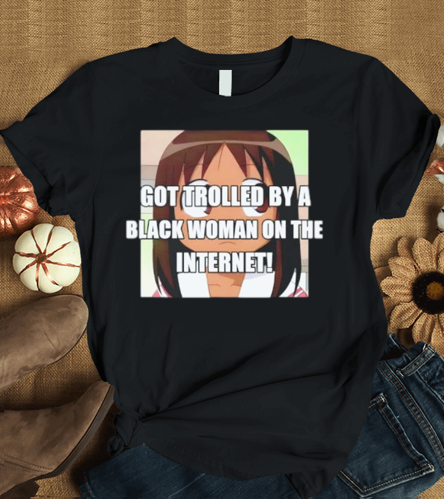 Azumanga Daioh Osaka Meme Got Trolled By A Black Woman On The Internet T-Shirt