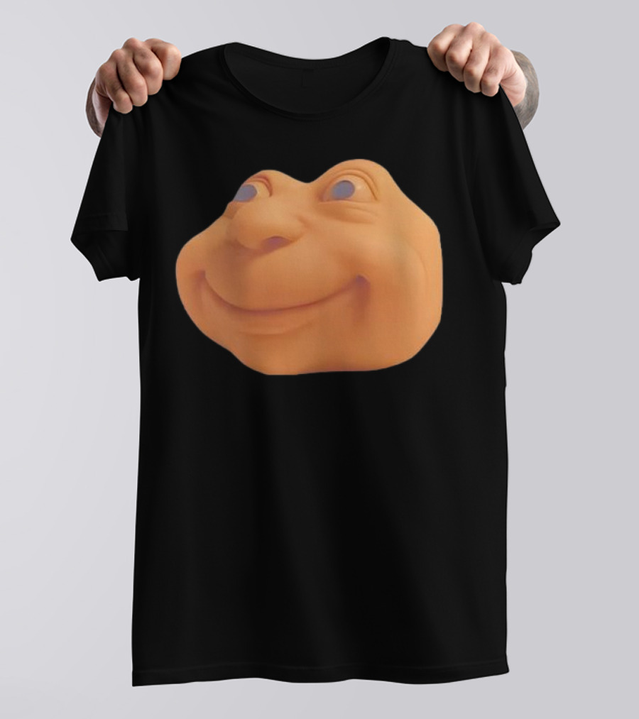 Halloween Costume Funny Expression Meme Face Pumpkin Head T-Shirt