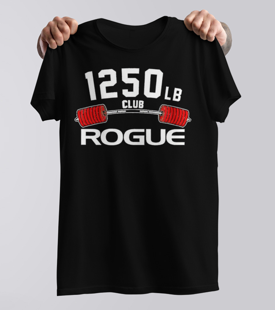 1250 LB Club Rogue Barbell T-Shirt