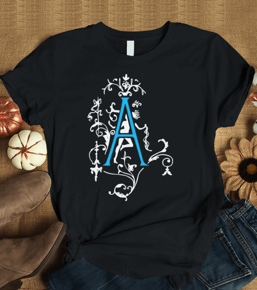 Addison Rae A Monogram With Floral Accents T-Shirt