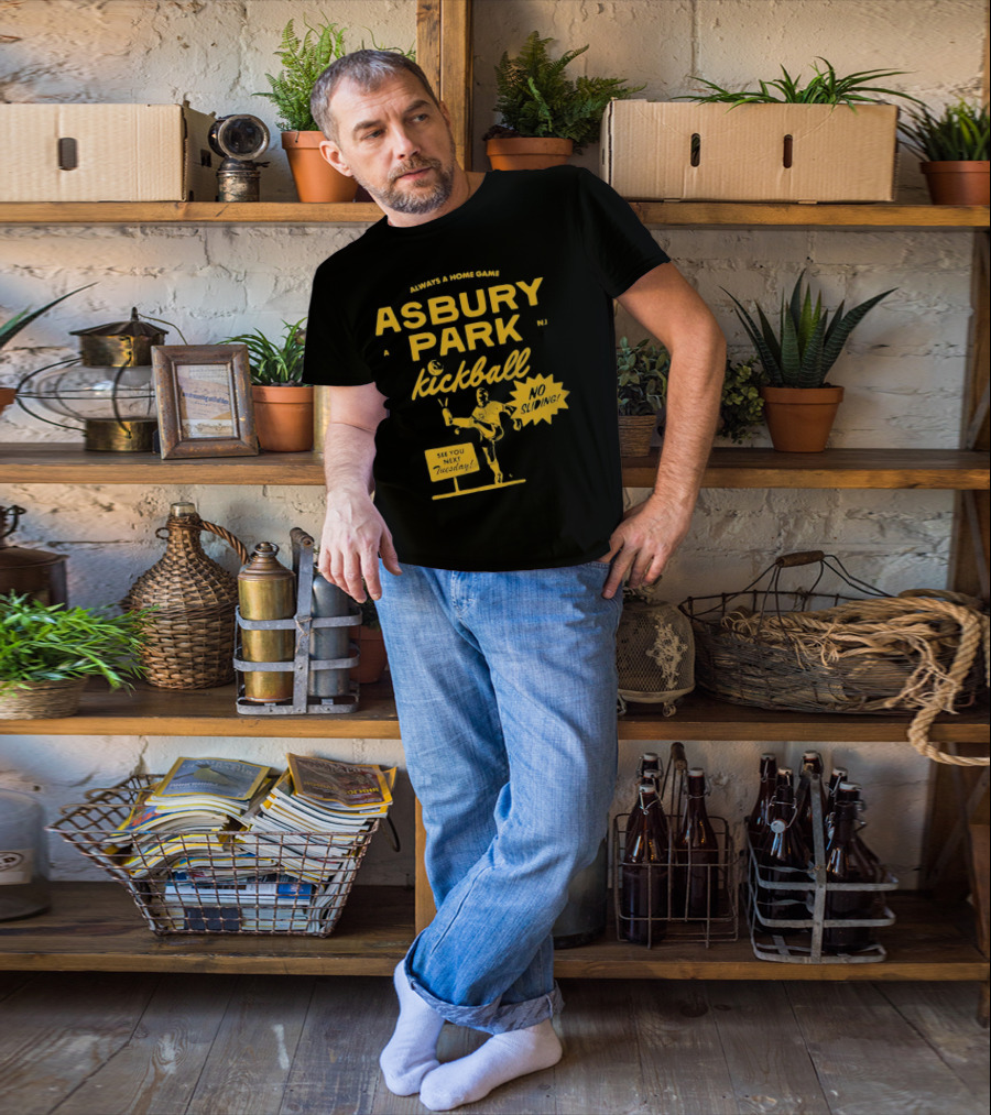 Asbury Park Kickball Always A Home Game See You Next Tuesday T-Shirt