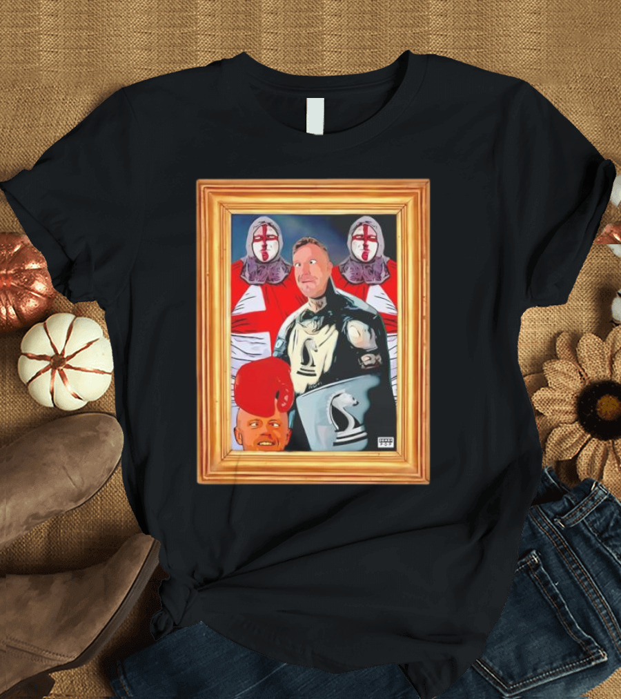 Bell Ends Of The Realm Knight Shield Boxing Legend T-Shirt