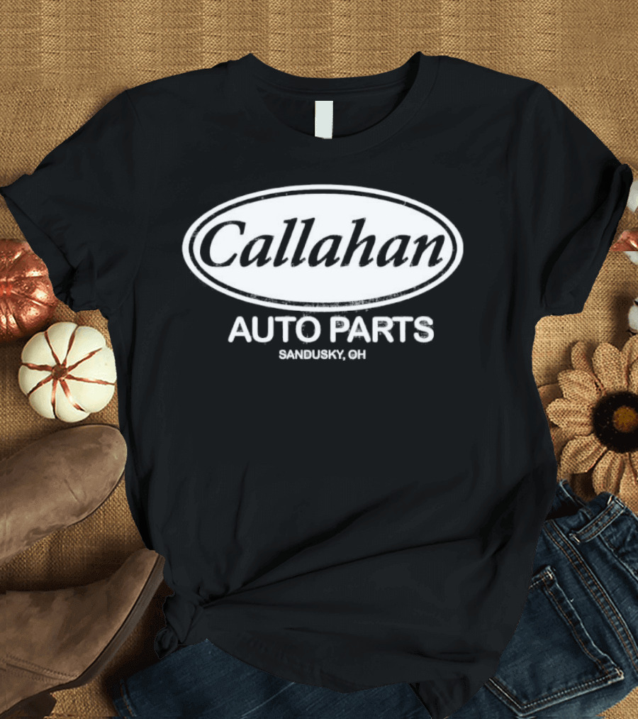 Callahan Auto Parts Sandusky OH Bestseller Retro Classic Vintage Style T-Shirt