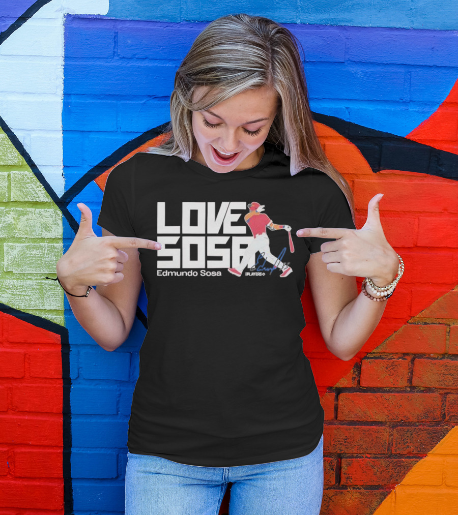 Edmundo Sosa Love Sosa Player Signature Collection T-Shirt