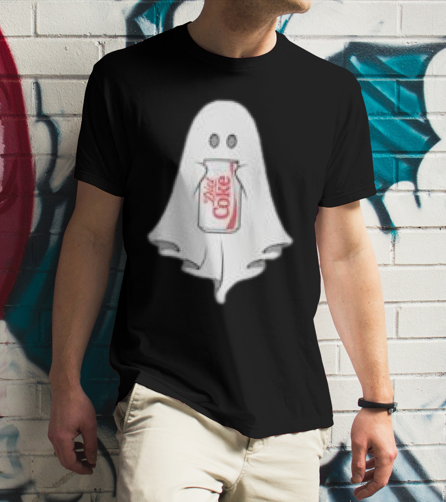 Ghost Drinking Diet Coke Can T-Shirt
