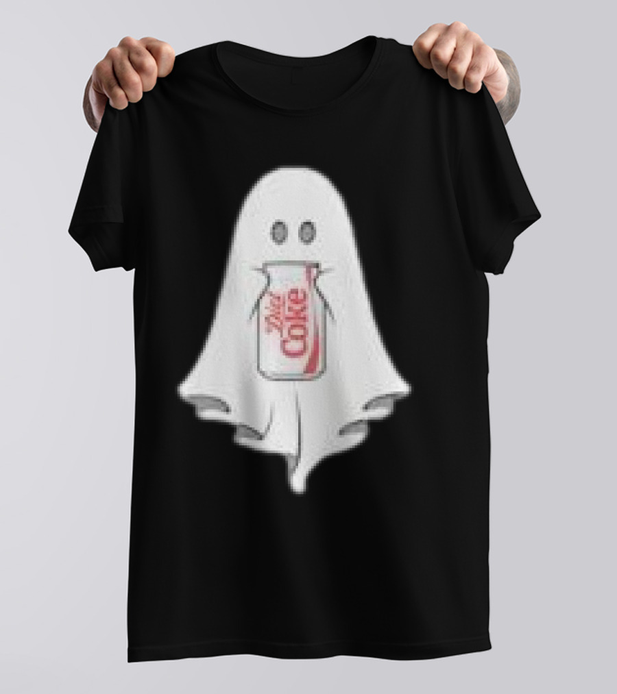 Ghost Drinking Diet Coke Can T-Shirt