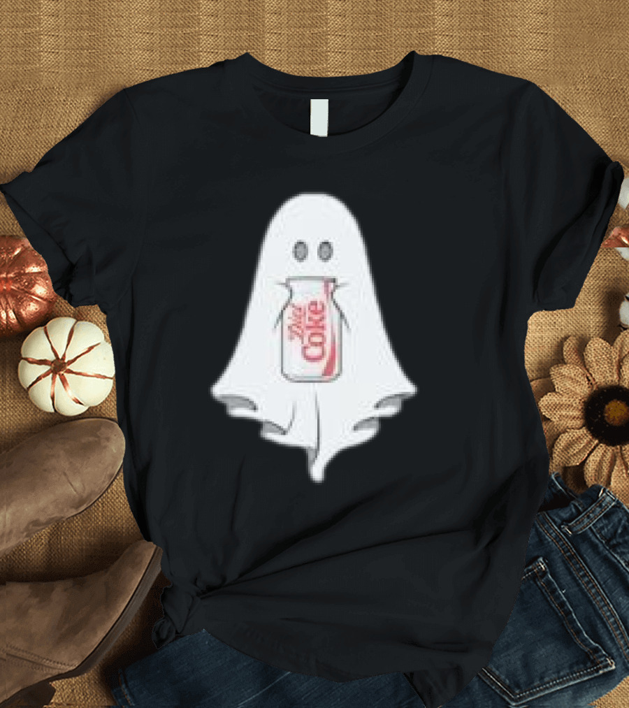 Ghost Drinking Diet Coke Can T-Shirt