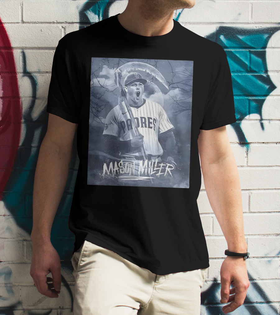 Mason Miller Padres Halloween Baseball 2025 T-Shirt