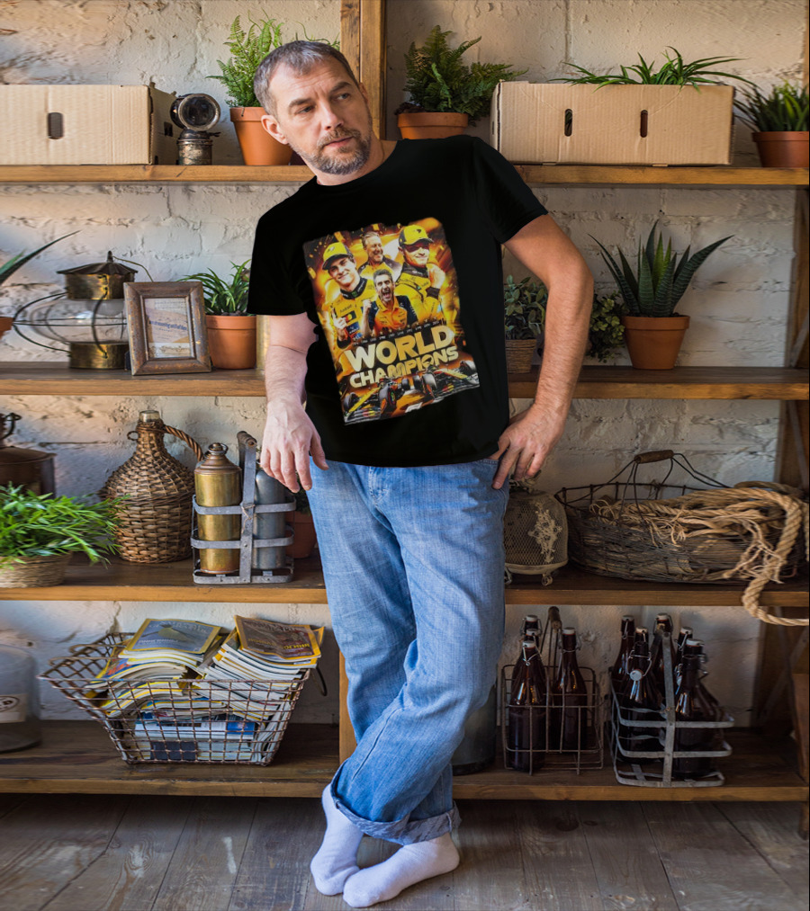 McLaren World Champions 2025 Racing Legends T-Shirt