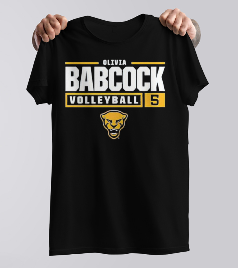 Olivia Babcock Volleyball Pitt Panthers 5 T-Shirt