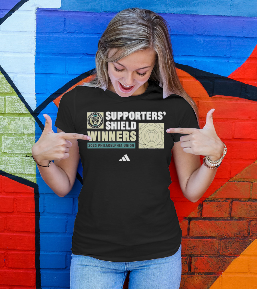 Supporters’ Shield Winners 2025 Philadelphia Union T-Shirt