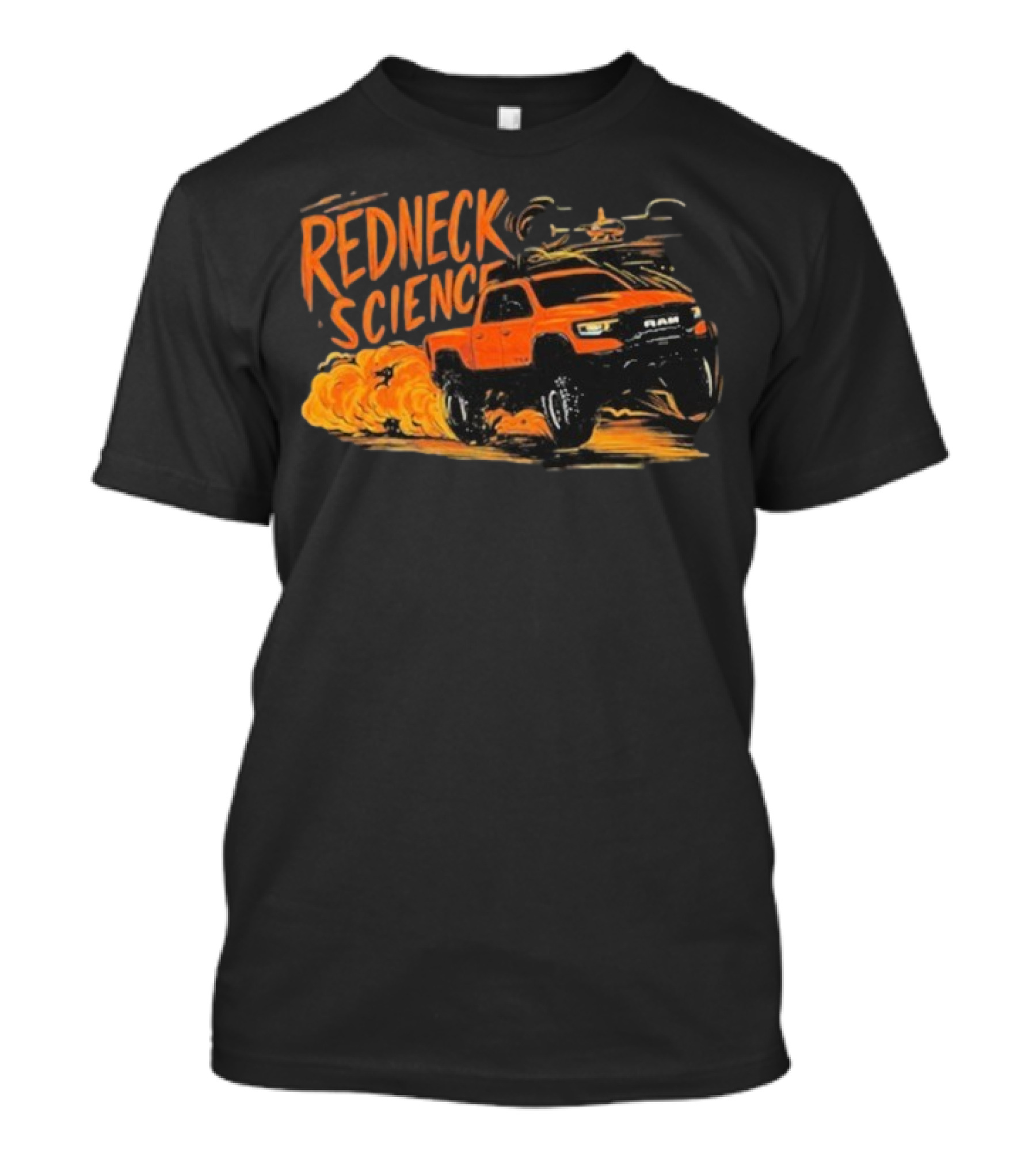 Redneck Science RAM Truck Explosion Adventure T-Shirt