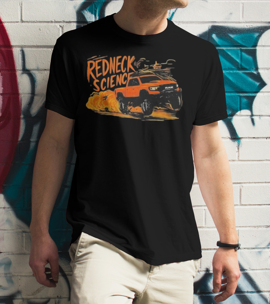 Redneck Science RAM Truck Explosion Adventure T-Shirt