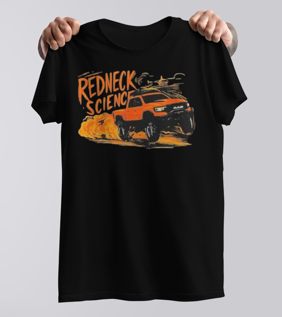 Redneck Science RAM Truck Explosion Adventure T-Shirt
