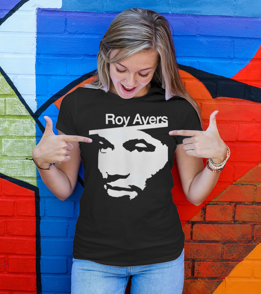 Roy Ayers Iconic Face Design T-Shirt
