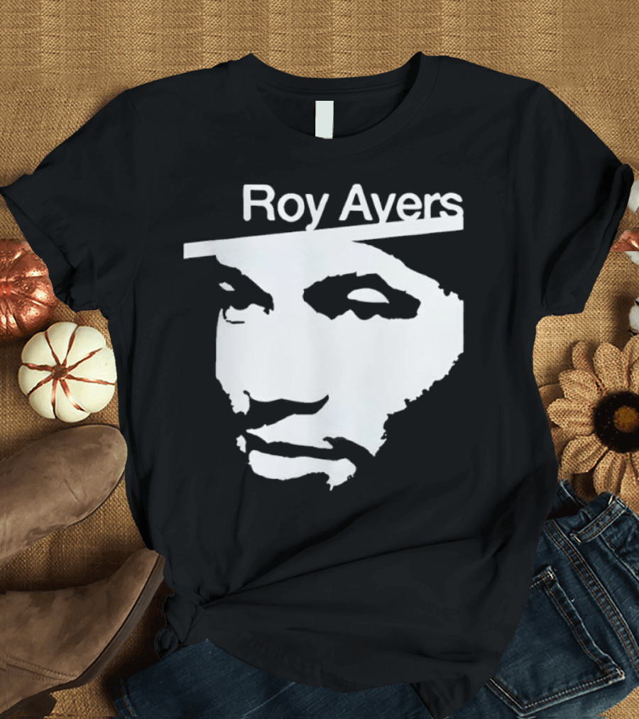 Roy Ayers Iconic Face Design T-Shirt