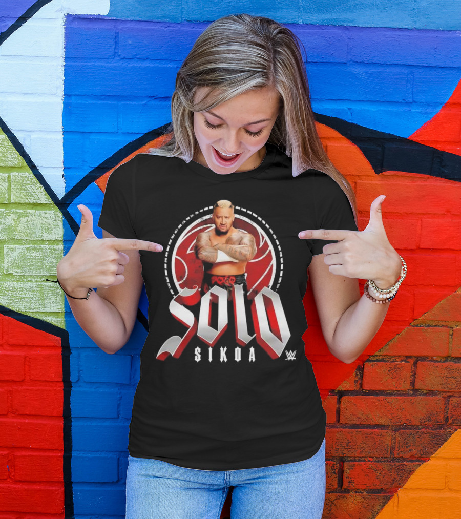 Solo Sikoa Tribal Wrestling Circle T-Shirt