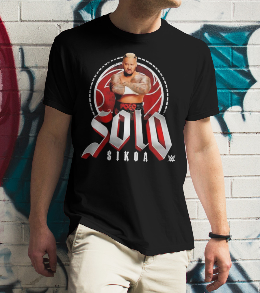 Solo Sikoa Tribal Wrestling Circle T-Shirt