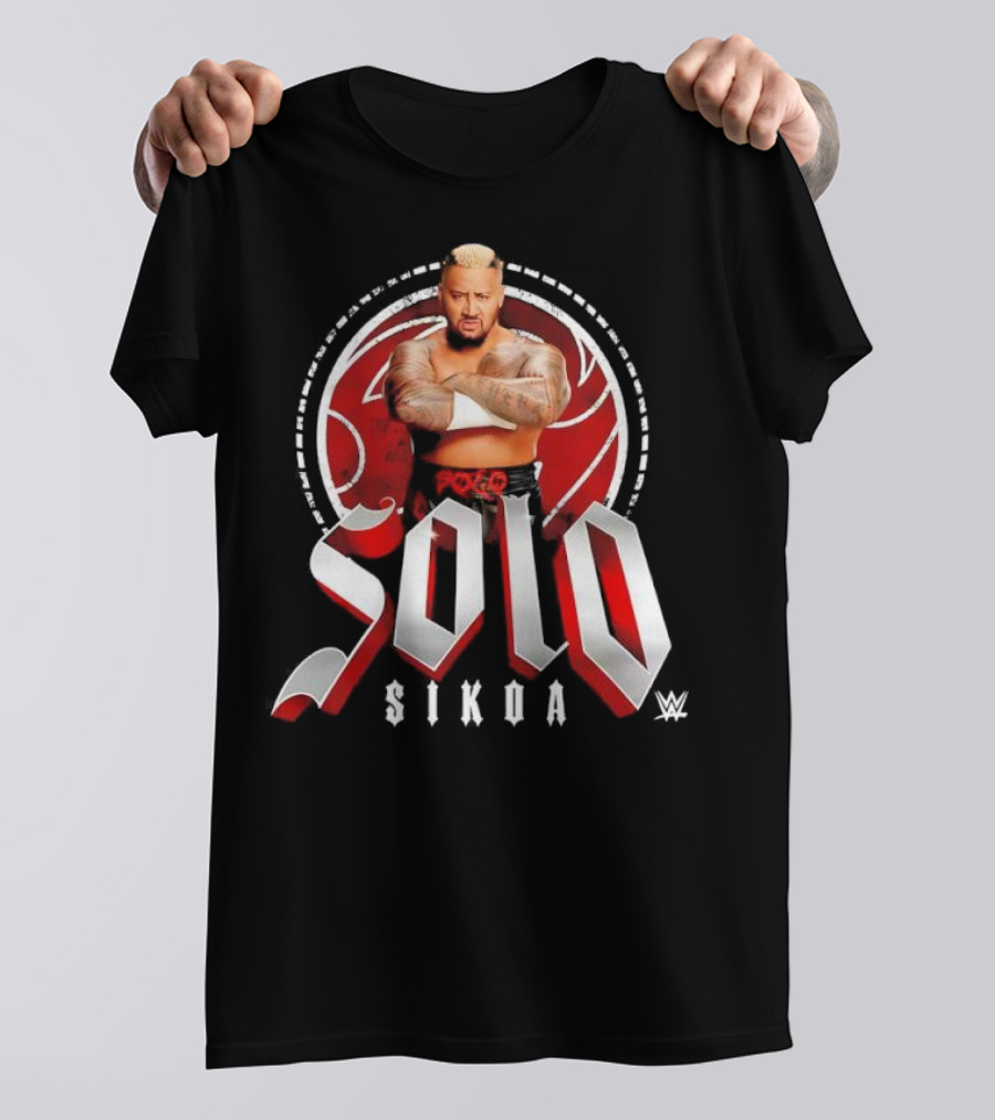 Solo Sikoa Tribal Wrestling Circle T-Shirt