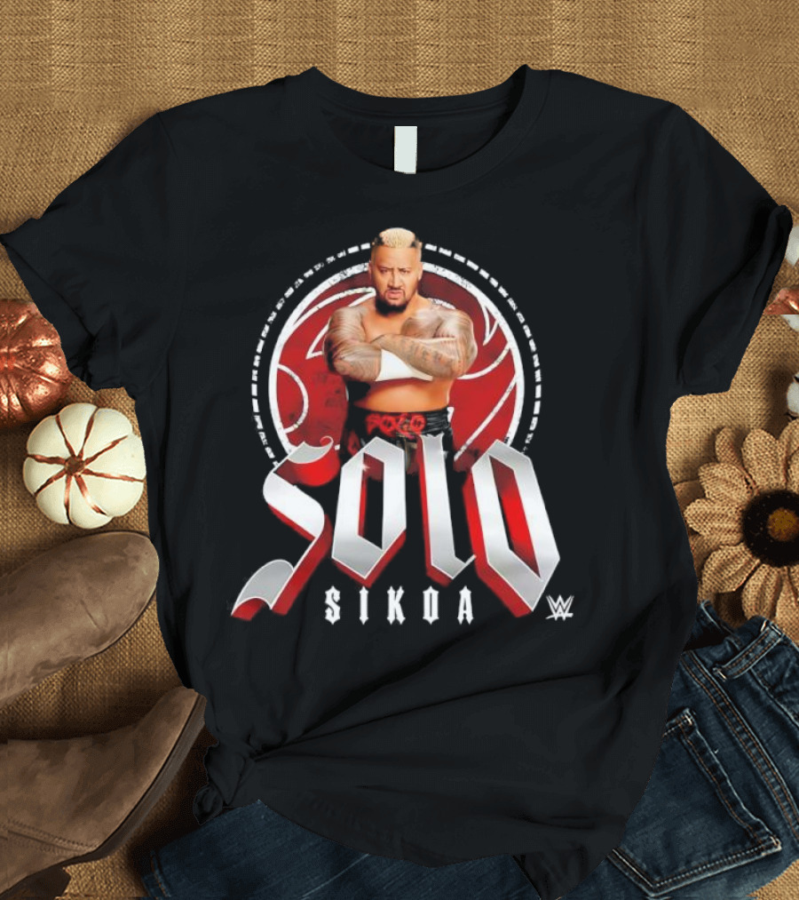 Solo Sikoa Tribal Wrestling Circle T-Shirt