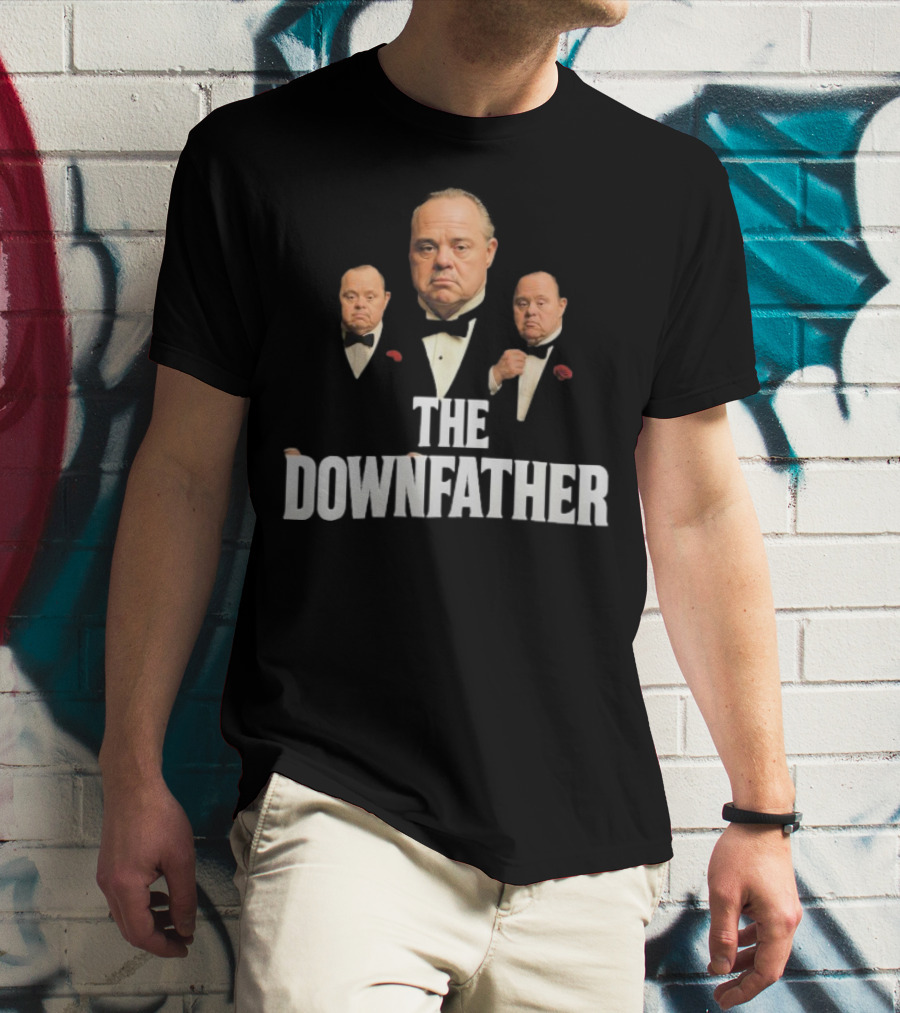 The Downfather Parody The Godfather Tuxedo Trio T-Shirt