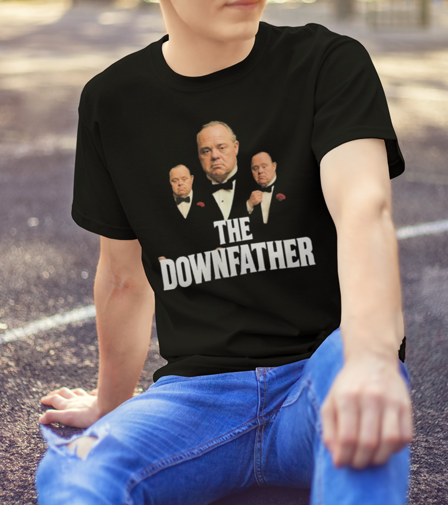 The Downfather Parody The Godfather Tuxedo Trio T-Shirt