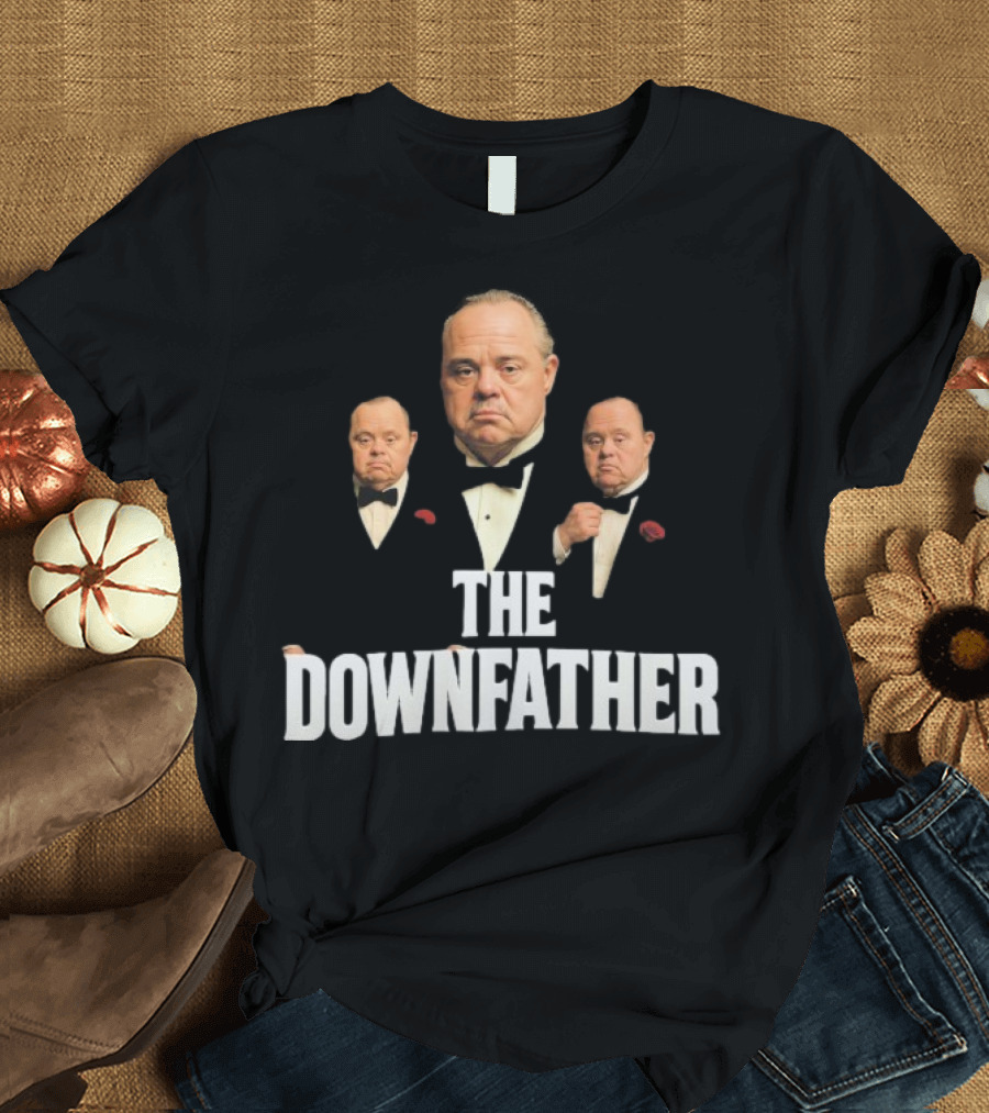 The Downfather Parody The Godfather Tuxedo Trio T-Shirt
