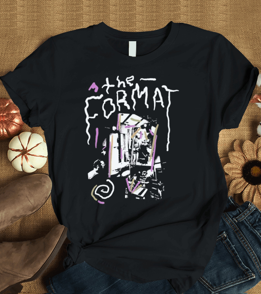 The Format Band Berry Pastel Abstract Art Vibrant Style T-Shirt
