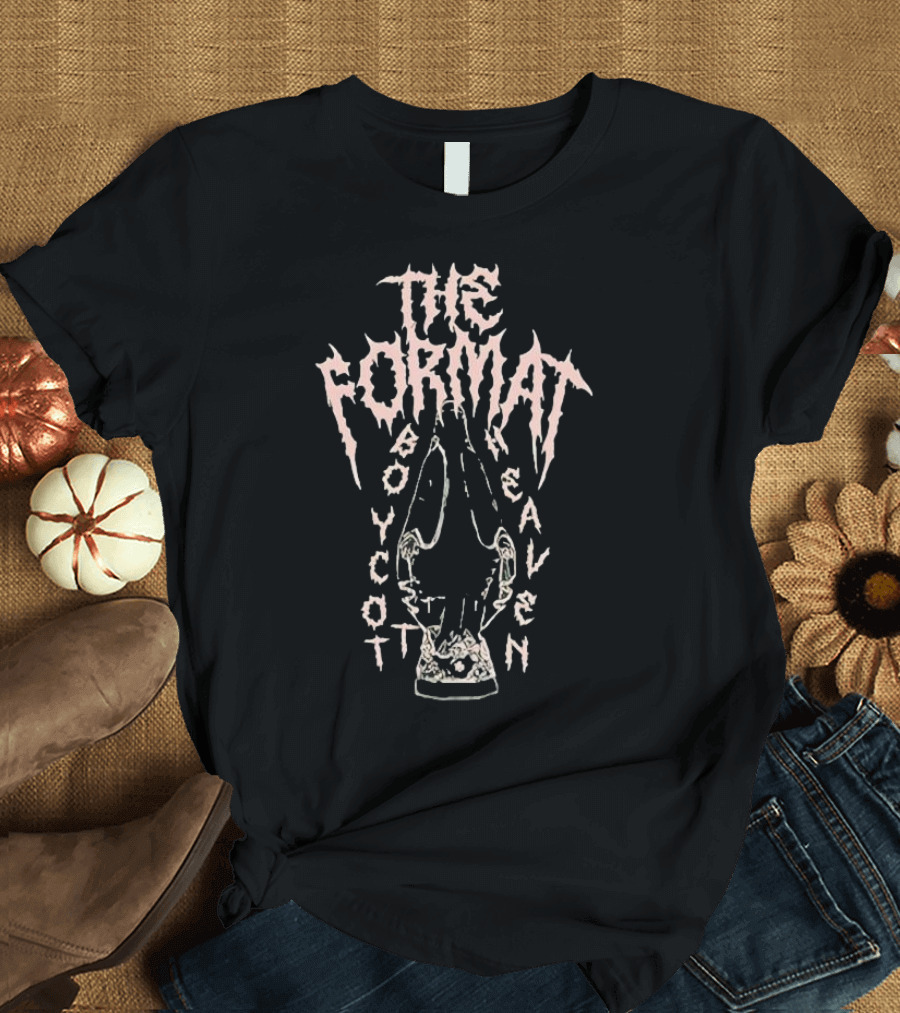 The Format Boycott Heaven Metal Style T-Shirt