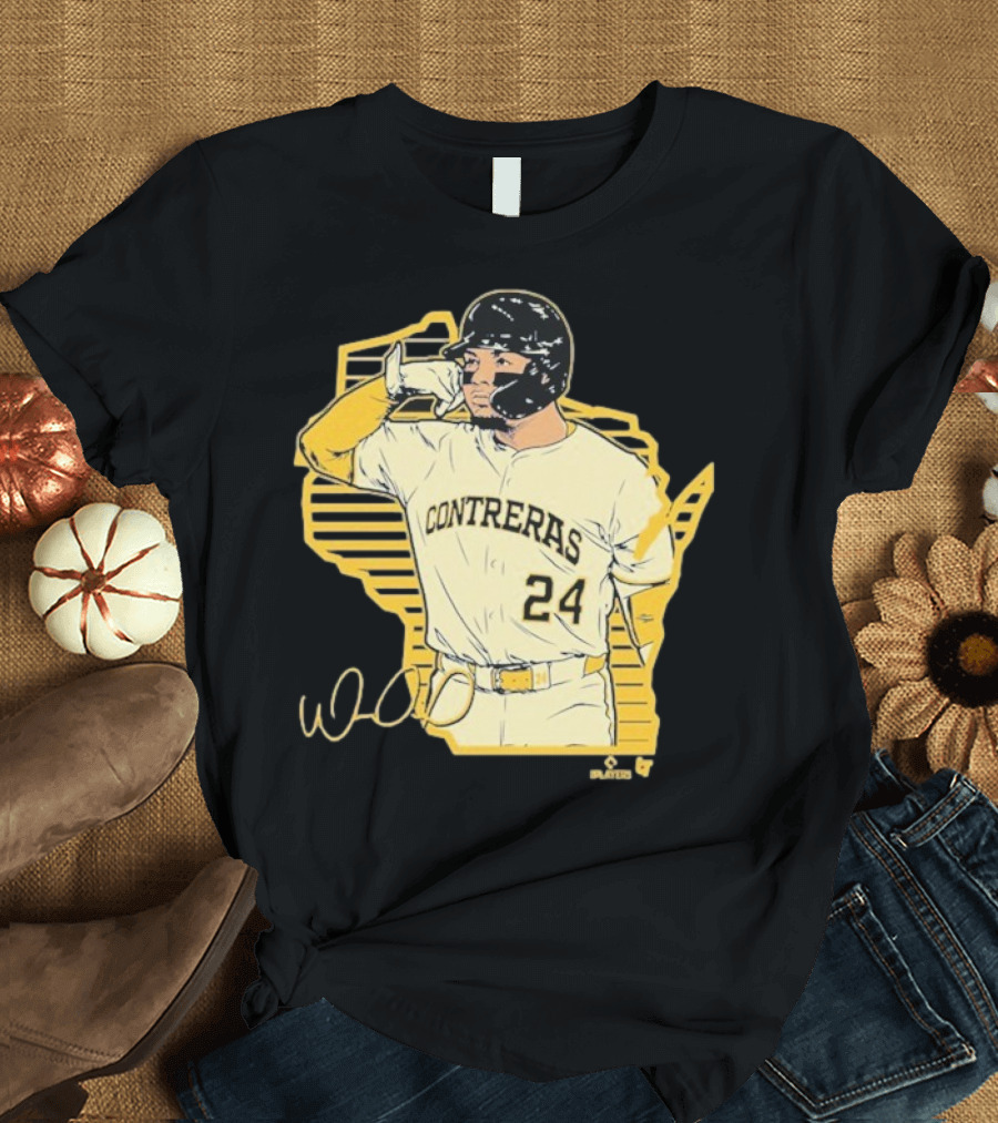 William Contreras Call The Pen 24 Baseball Art T-Shirt